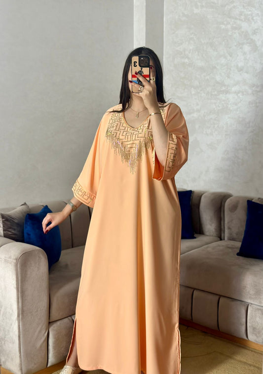 Caftan avec strass