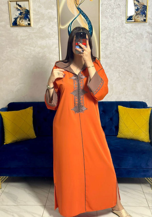 Jellaba Royale à Broderies