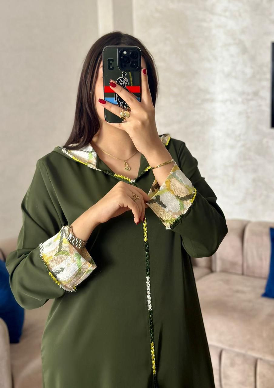 Jellaba avec Randa et dégradé.