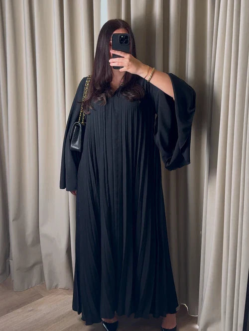 Plissé Dress