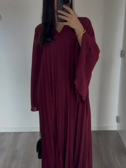 Plissé Dress