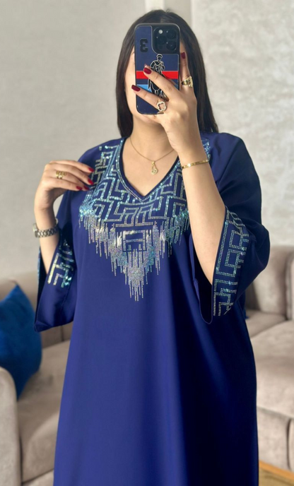 Caftan avec strass