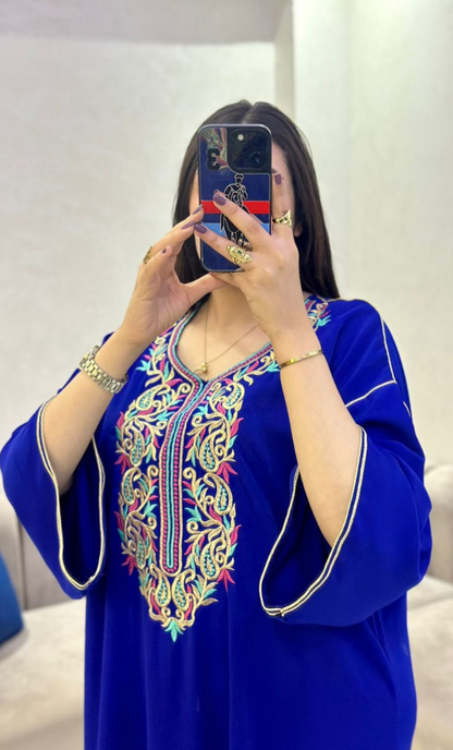 قفطان بالطرز الرباطي