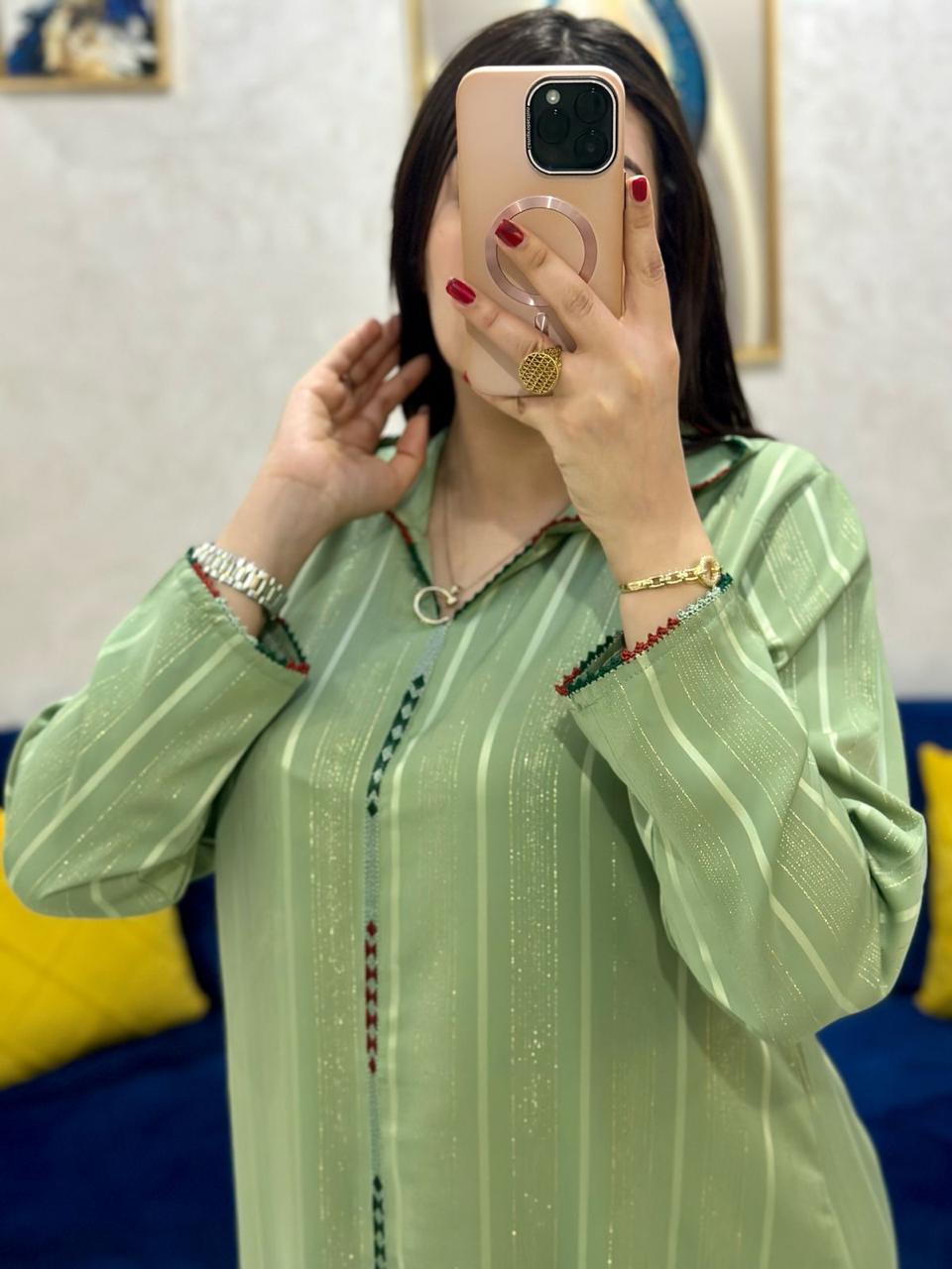 Jellaba crêpe Sqelli