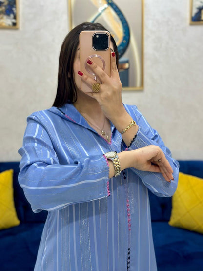 Jellaba crêpe Sqelli