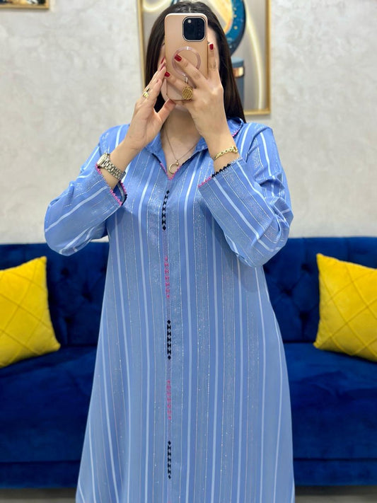 Jellaba crêpe Sqelli