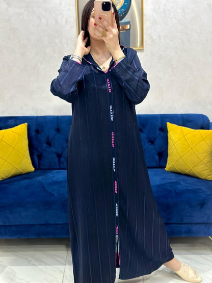 Jellaba crêpe Sqelli