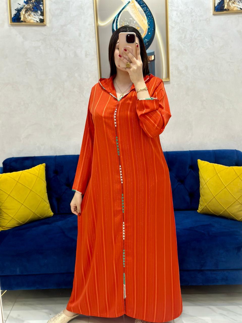 Jellaba crêpe Sqelli