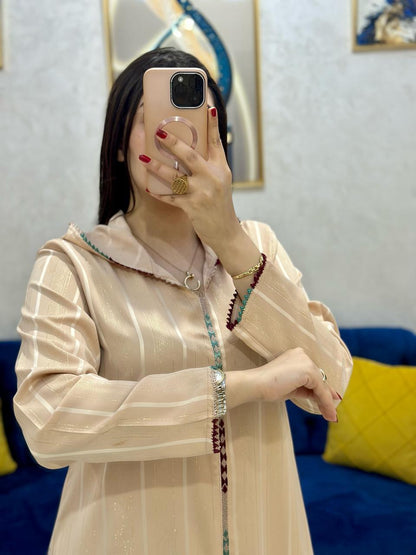 Jellaba crêpe Sqelli