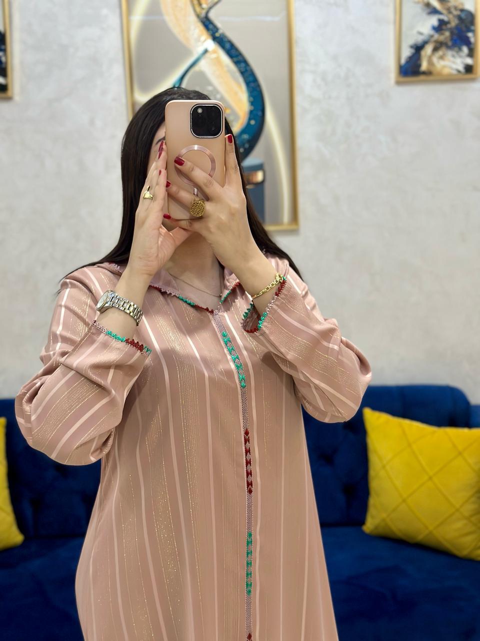 Jellaba crêpe Sqelli