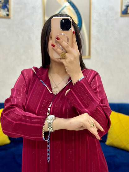 Jellaba crêpe Sqelli