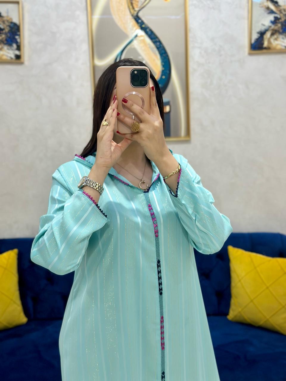 Jellaba crêpe Sqelli