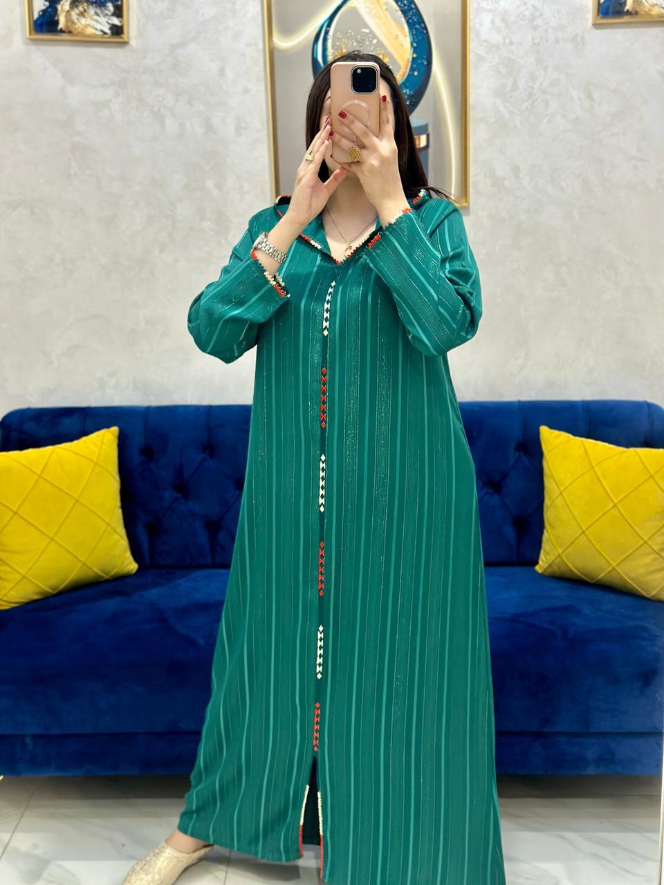 Jellaba crêpe Sqelli