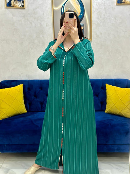 Jellaba crêpe Sqelli