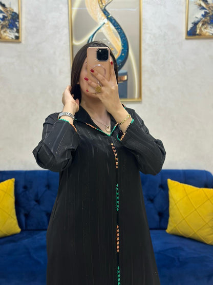 Jellaba crêpe Sqelli