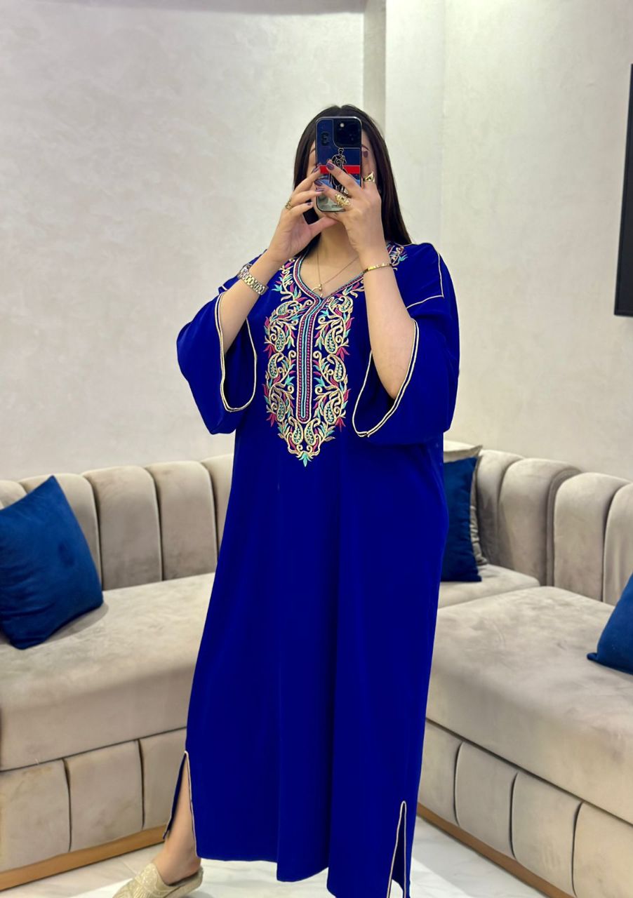 قفطان بالطرز الرباطي