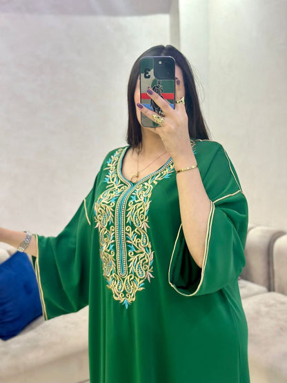 قفطان بالطرز الرباطي