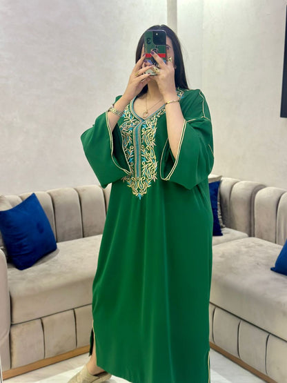 قفطان بالطرز الرباطي