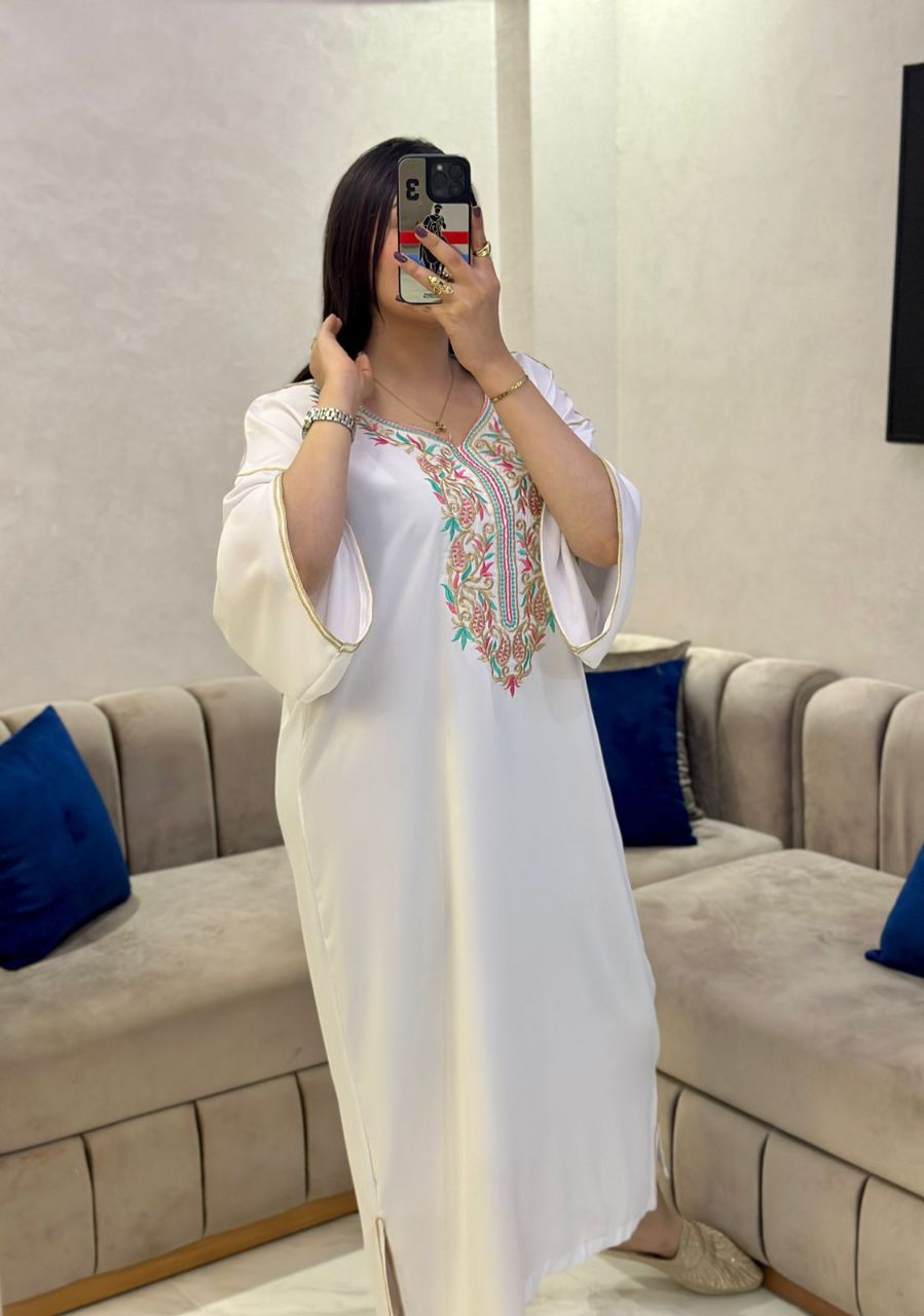 قفطان بالطرز الرباطي