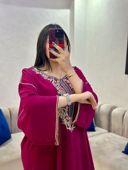 قفطان بالطرز الرباطي