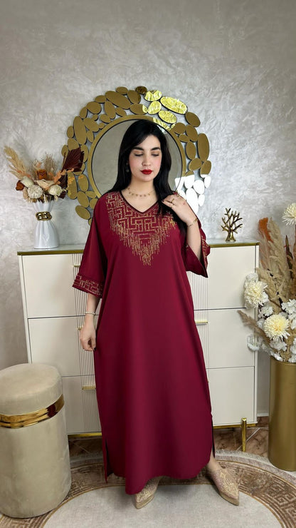Caftan avec strass