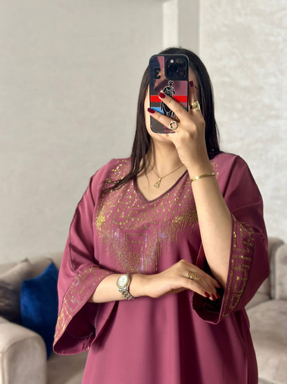 Caftan avec strass