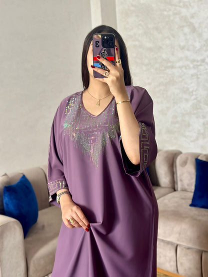 Caftan avec strass
