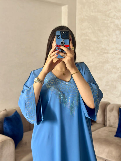 Caftan avec strass