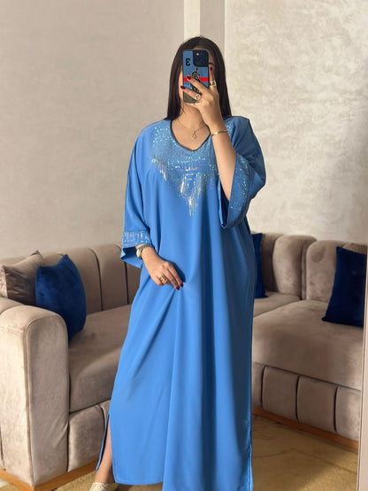 Caftan avec strass
