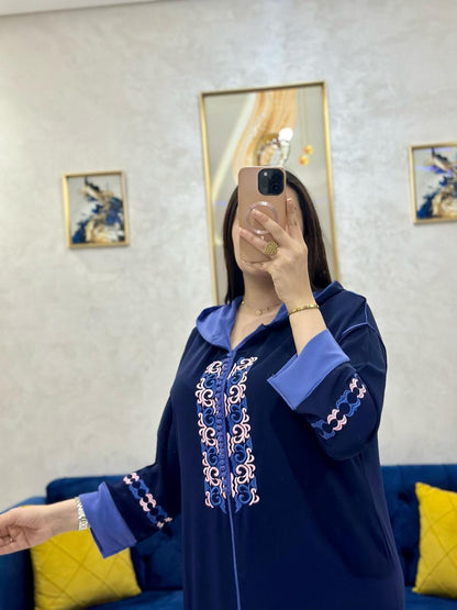 جلابة بالطرز الرباطي