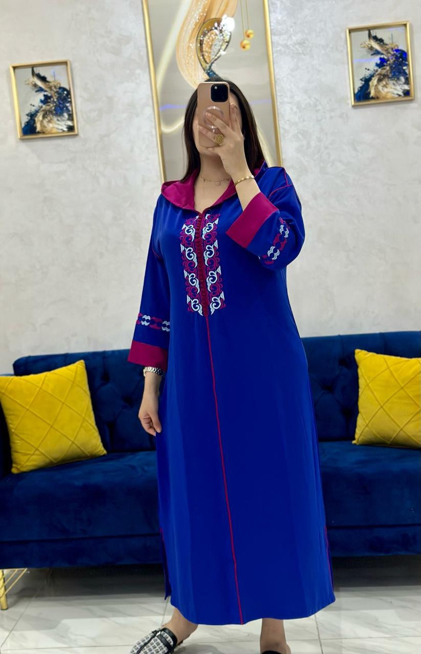 جلابة بالطرز الرباطي