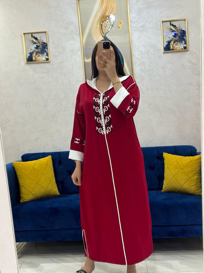 جلابة بالطرز الرباطي