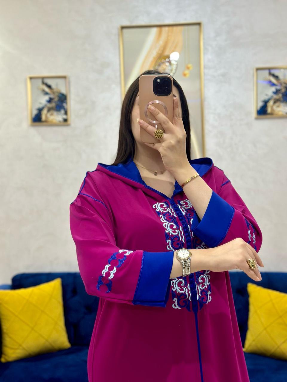 جلابة بالطرز الرباطي