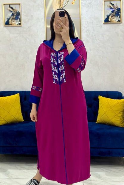 جلابة بالطرز الرباطي