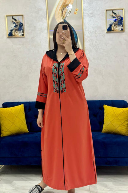 جلابة بالطرز الرباطي