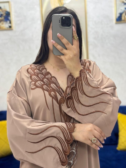 قفطان بالطرز الكوردون