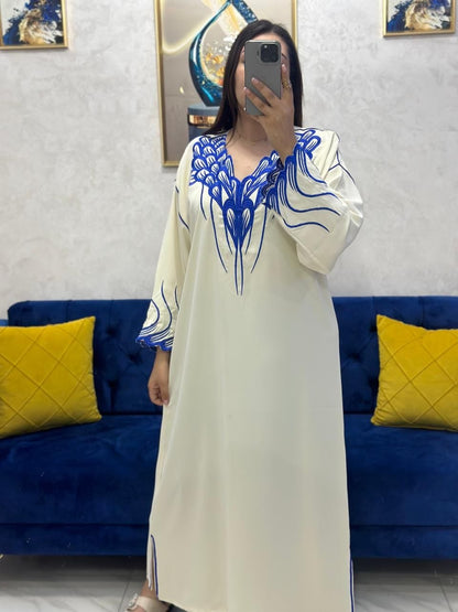 قفطان بالطرز الكوردون