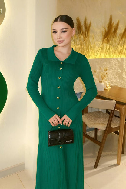 Robe Longue avec perles