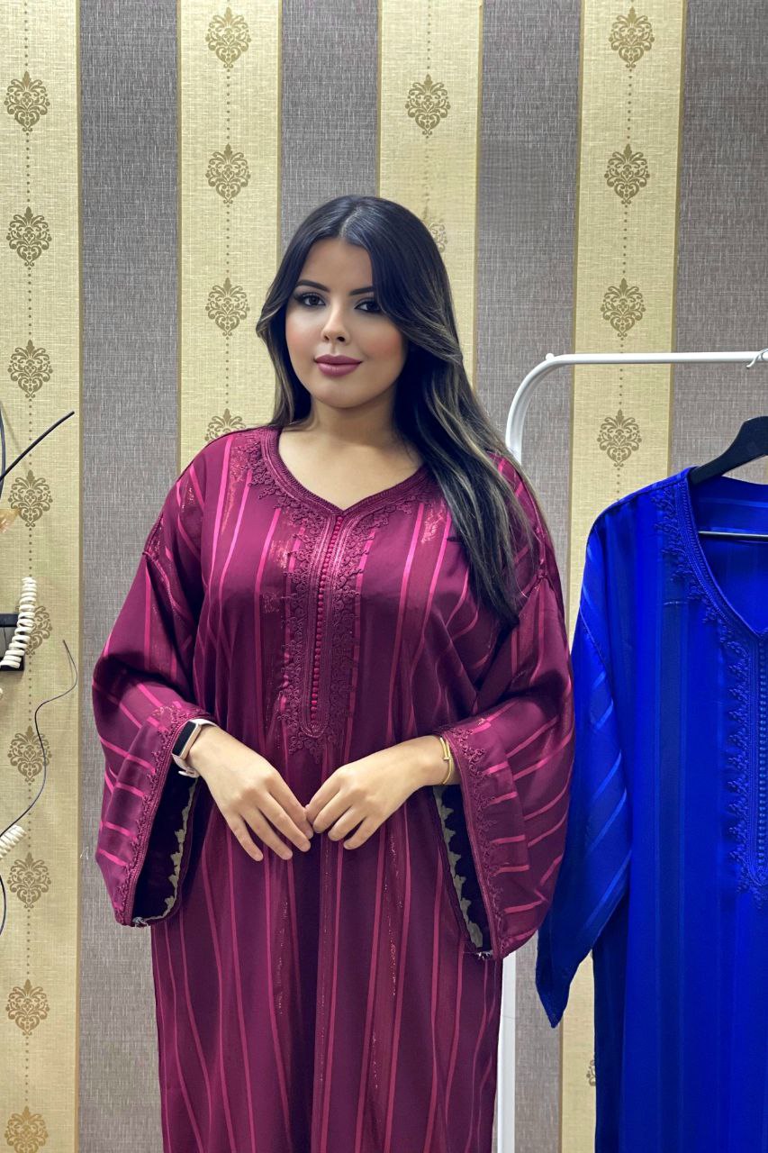 قفطان بالطرز الفاسي