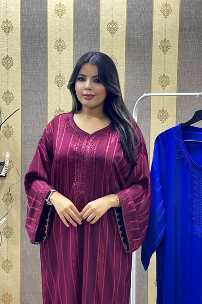 قفطان بالطرز الفاسي