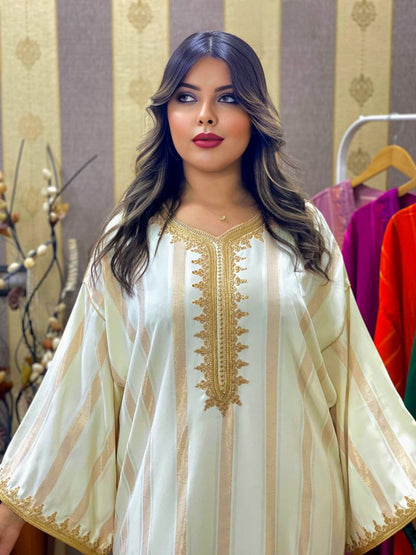 قفطان بالطرز الفاسي