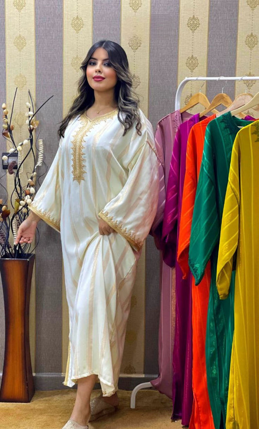 قفطان بالطرز الفاسي