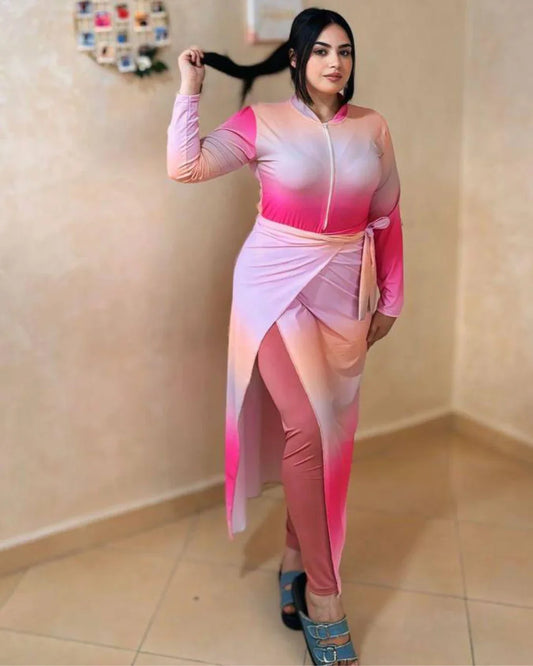 New Burkini 4 Pièces Élégant