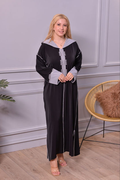 جلابة بطرزة التاج