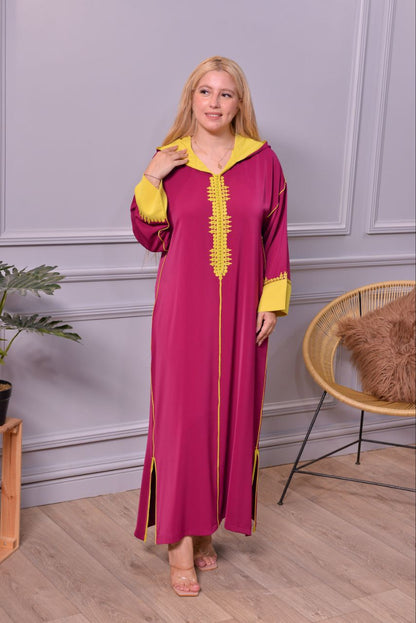 جلابة بطرزة التاج