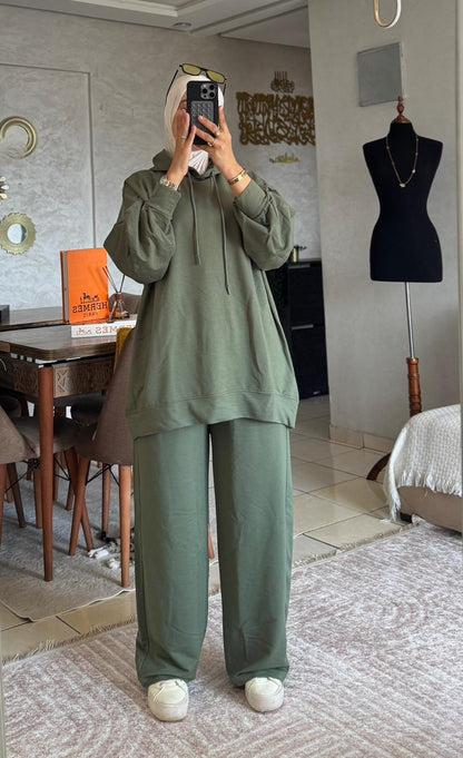 Ensemble 2 pièces avec capuche