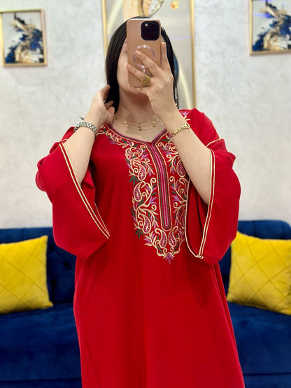 قفطان بالطرز الرباطي