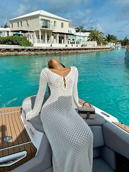 Robe longue Cache maillot