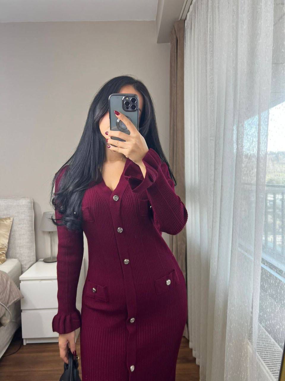 Robe Longue avec poches