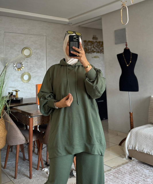 Ensemble 2 pièces avec capuche